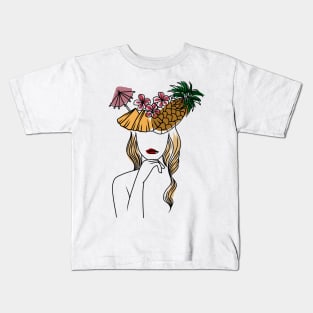 Mod Design- Pina Colada Kids T-Shirt